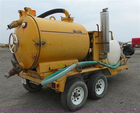 used trailer mounted vacuum units